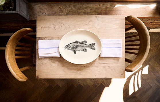 GONE FISHIN' - FISH 13" PLATTER