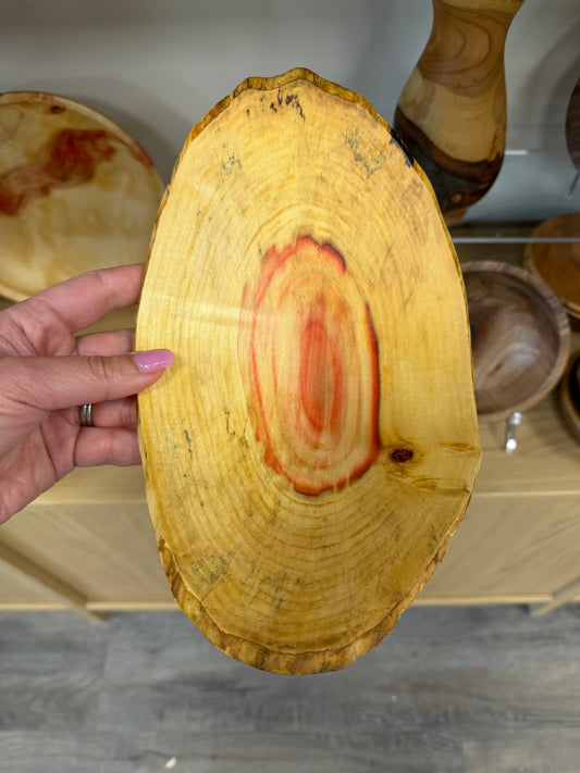 Oaknut Originals- Flaming Box Natural Edge Bowl
