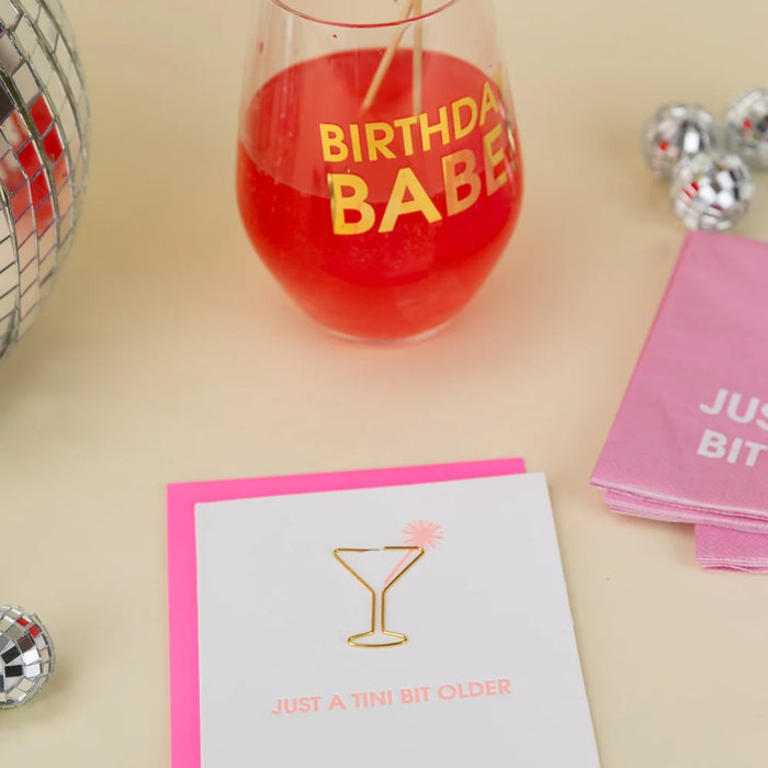 Just A Tini Bit Older Paper Clip Card