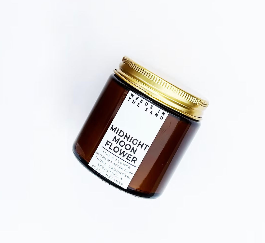 MINI MIDNIGHT MOONFLOWER CANDLE 3OZ