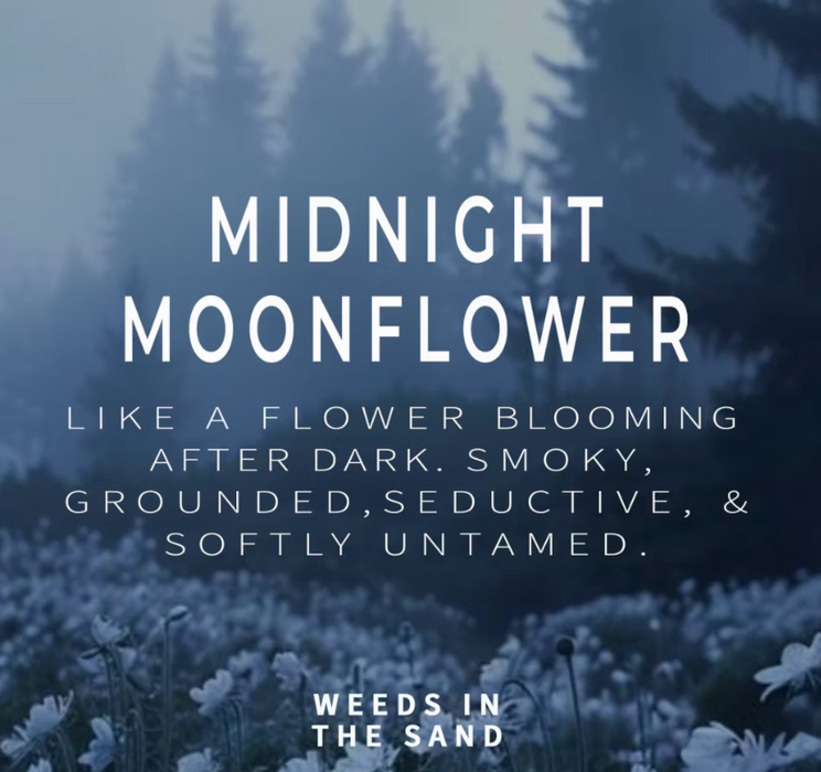 MINI MIDNIGHT MOONFLOWER CANDLE 3OZ