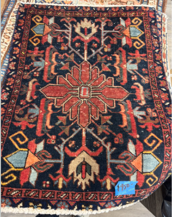 Vintage 1930-40 Tribal Heriz - 2x3