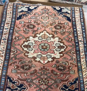 Vintage 1930 Muted Persian Hamadan- 2x3