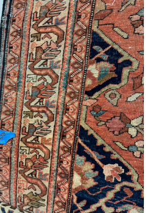 Vintage 1920 Very Fine Persian Ferahan Sarouk- 4.3 x 6.8