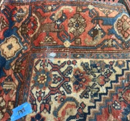 1940 Vintage Hamadan Pillow