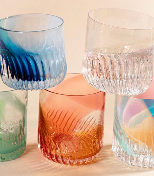Speak EZ Rocks Glass- Blueberry