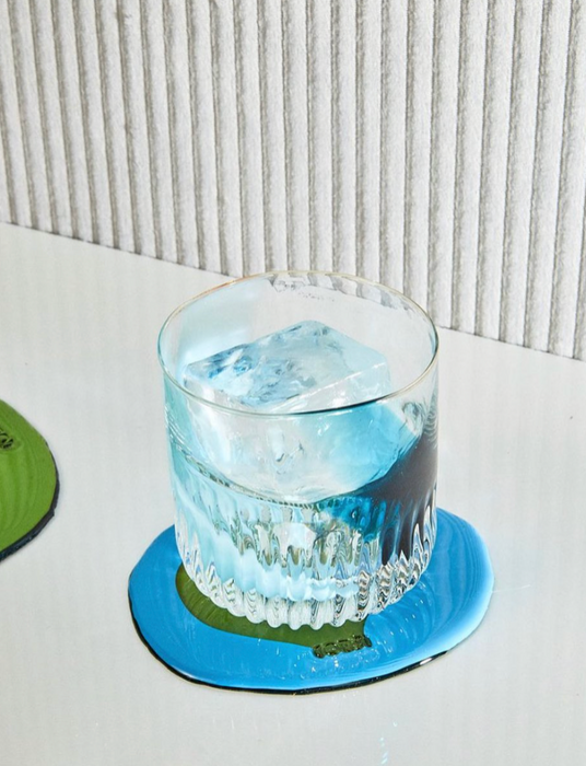 Speak EZ Rocks Glass- Blueberry