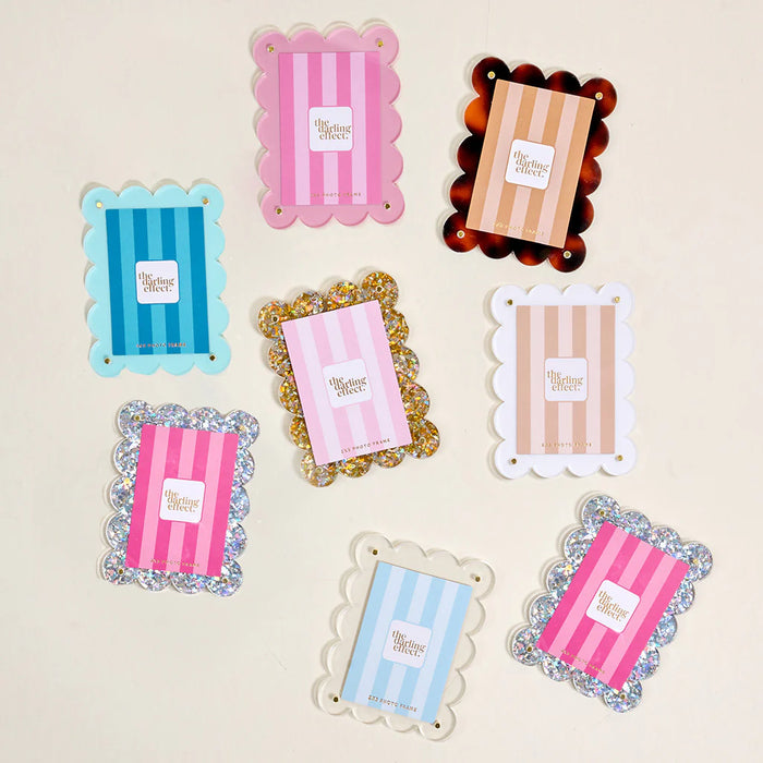 Mini Acrylic Picture Frame Magnet- Tortoise