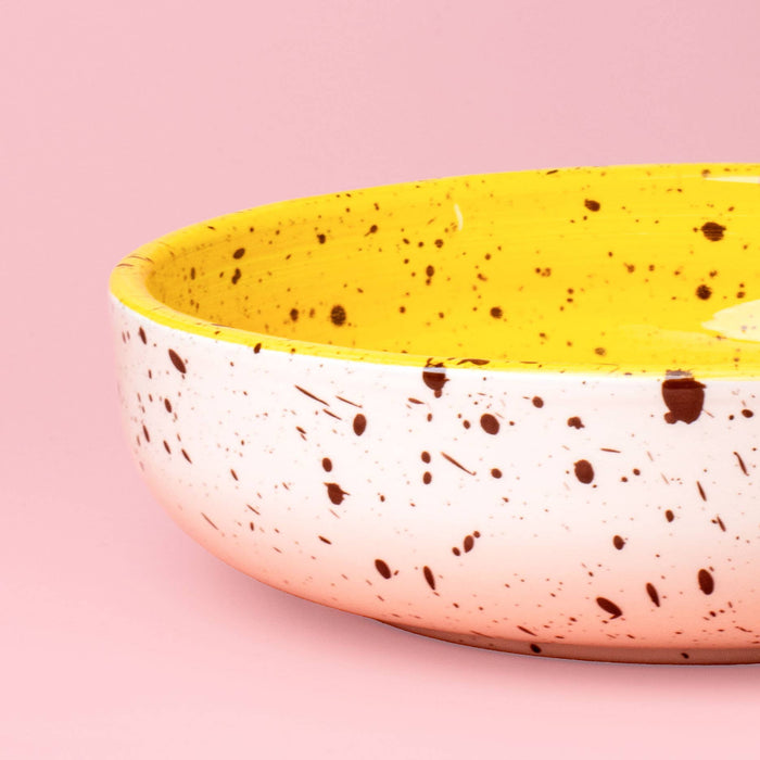 Garlic Grater Large - Yellow/White Cinnamon
