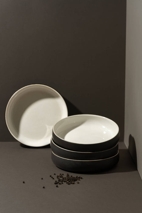 Handmade Stoneware Pasta/Salad Plate