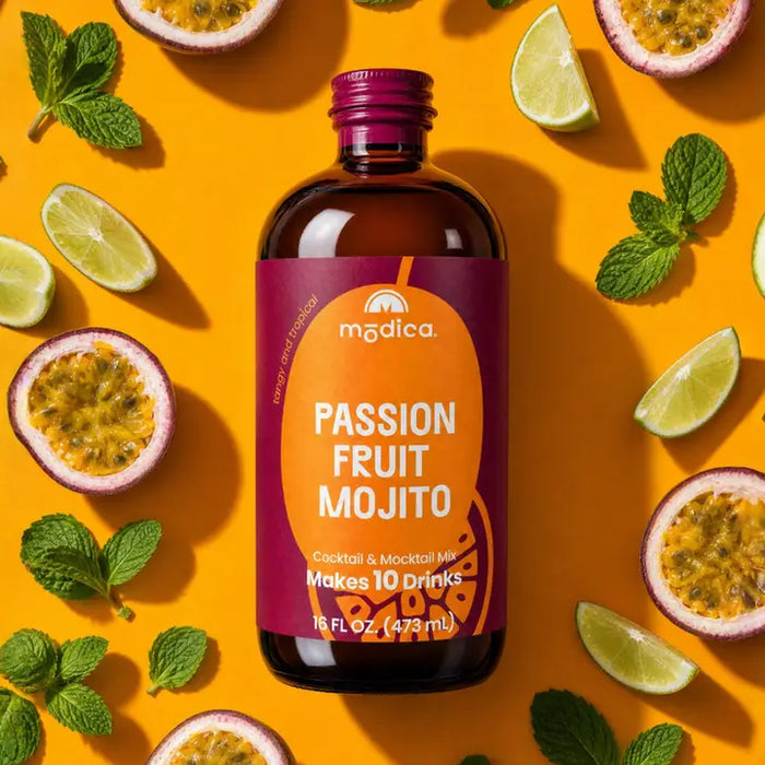 Passionfruit Mojito Cocktail & Mocktail Mix + Kit