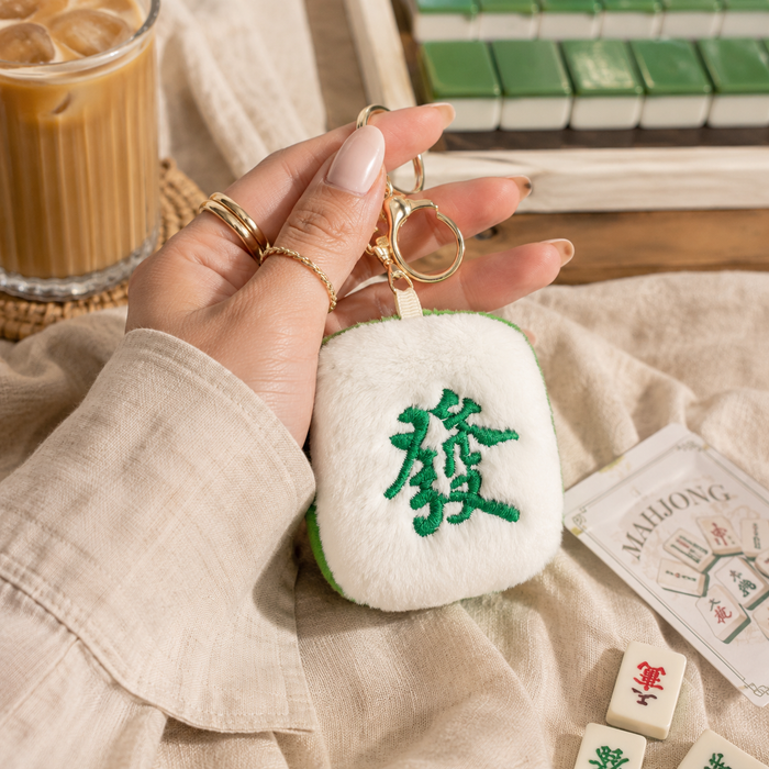 Mahjong Plush Keychain