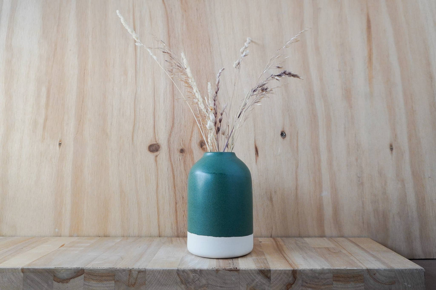 Shelby Page Ceramics - Medium Vase - Forest Teal