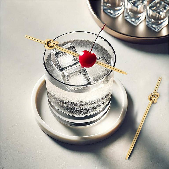 Abbott - Gold Knot Cocktail Pick-5"L