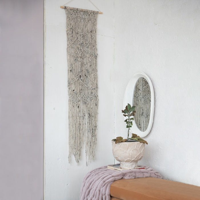 Hand-Woven New Zealand Wool Wall Hanging