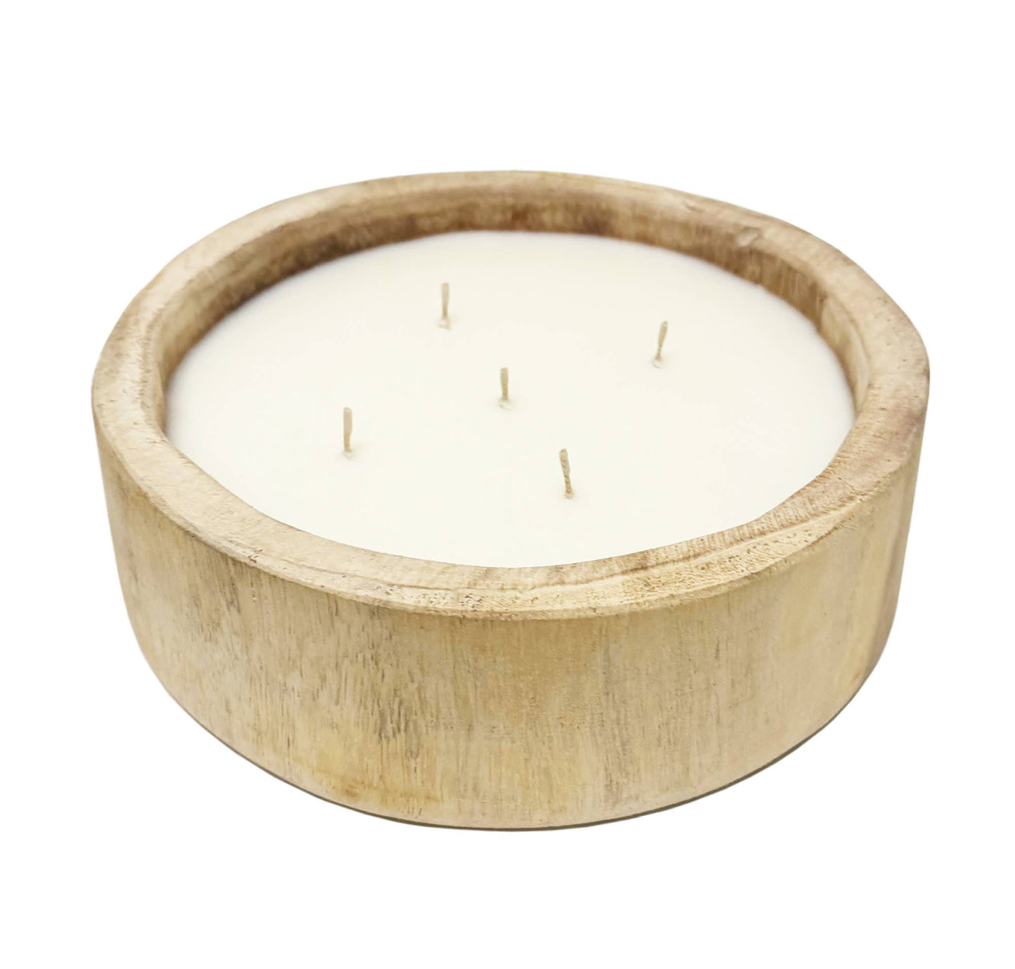 Paulownia Circular Wood Candle