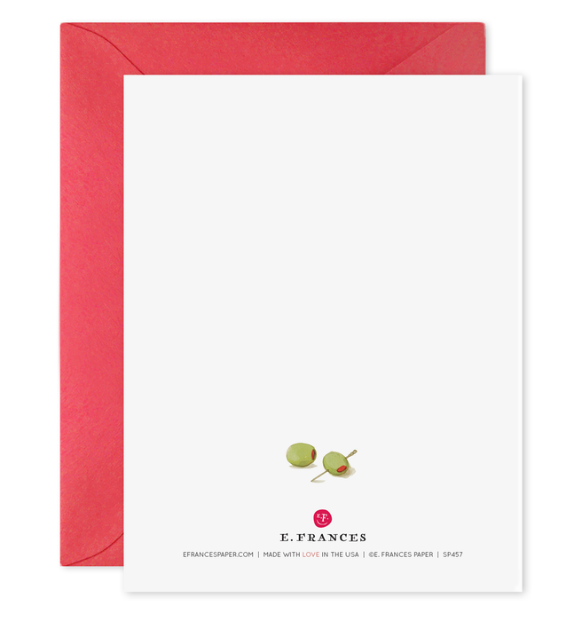 You've Graduated Martini Greeting Card