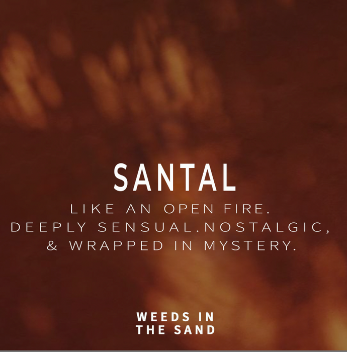 MINI SANTAL CANDLE 3OZ