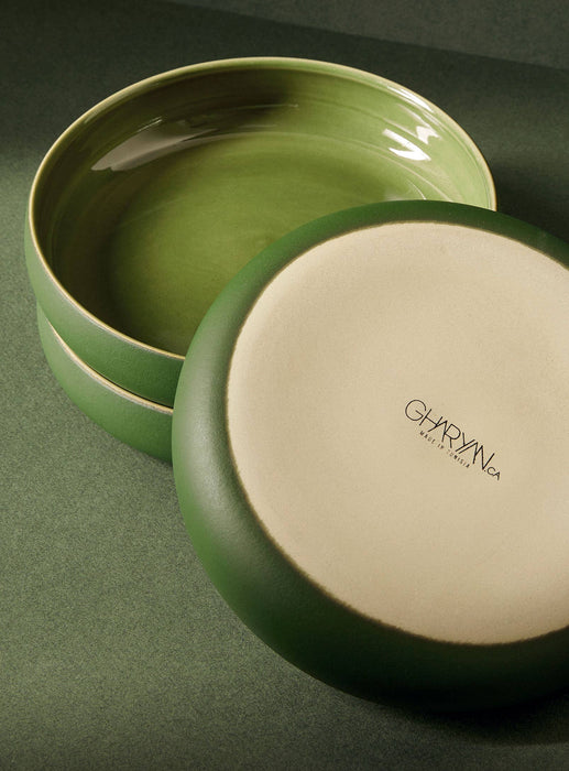 Handmade Stoneware Pasta/Salad Plate