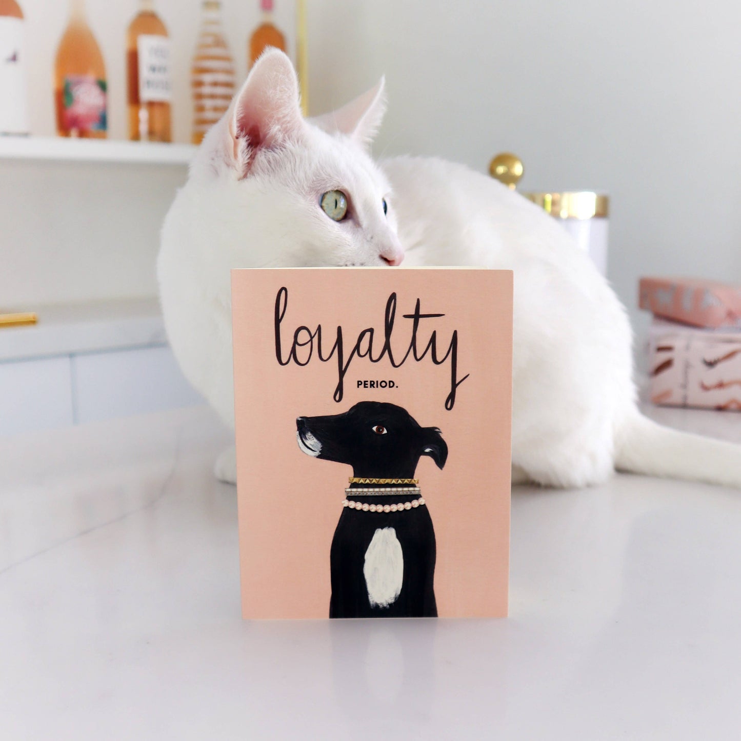 Loyalty Period. Greeting Card by Girl w/ Knife