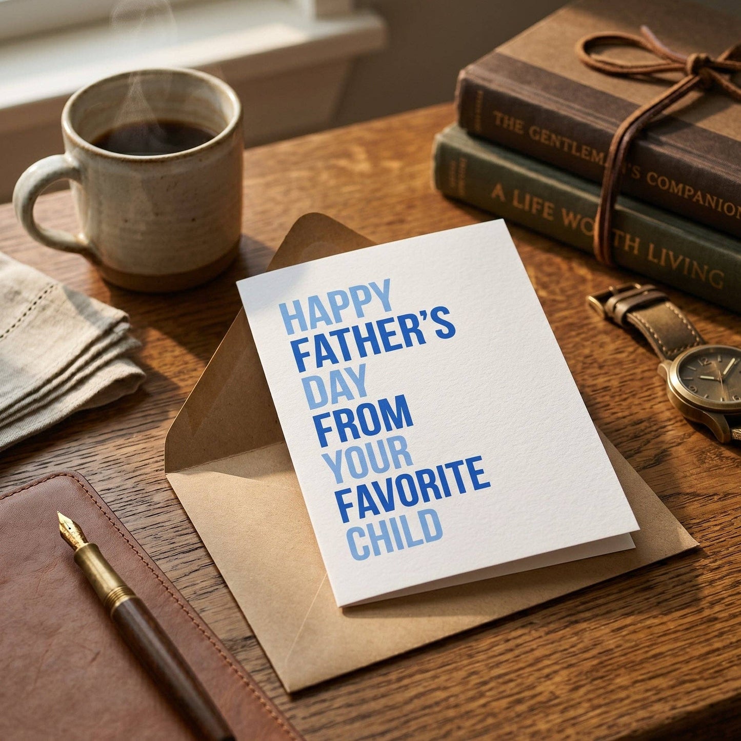 Happy Father’s Day From Your Favorite Child Greeting Card