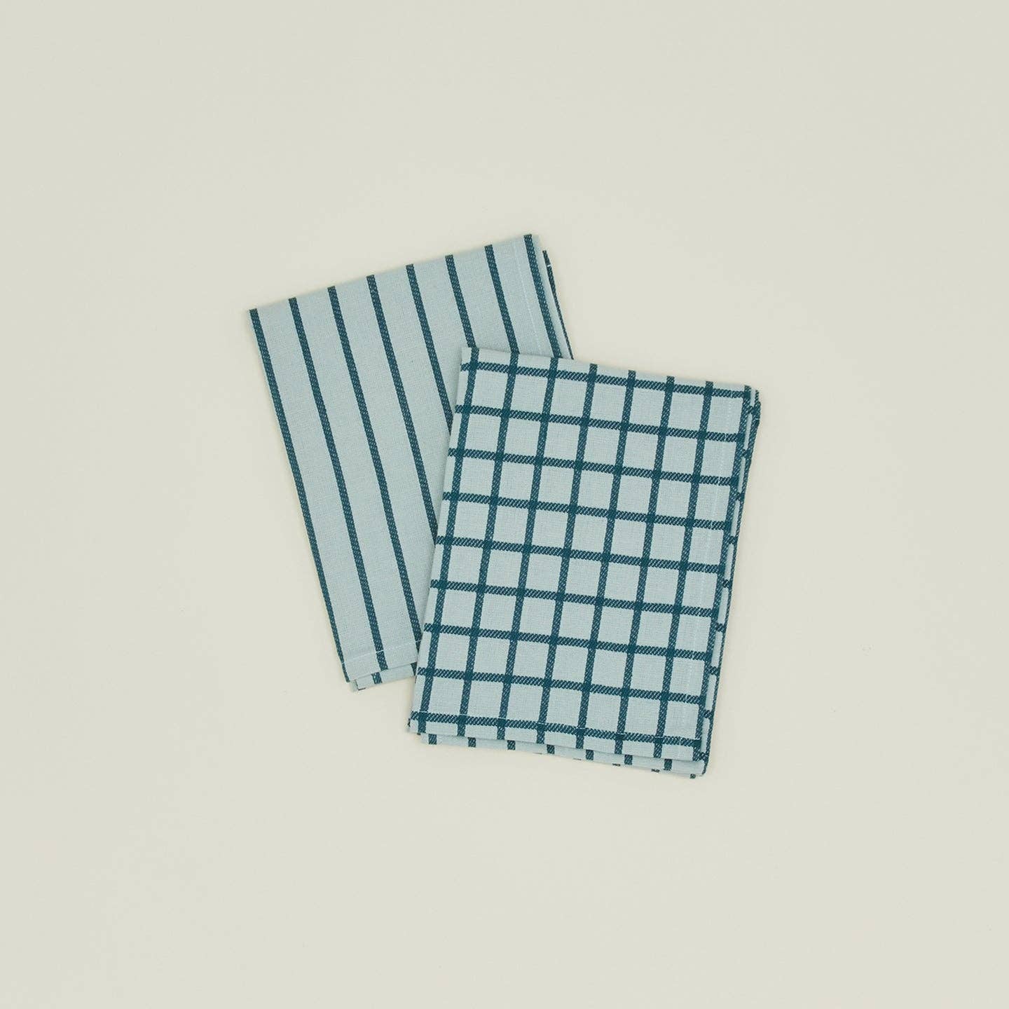 ESSENTIAL YARN DYED DISH TOWEL- Set of 2