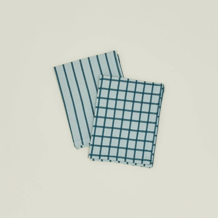 ESSENTIAL YARN DYED DISH TOWEL- Set of 2