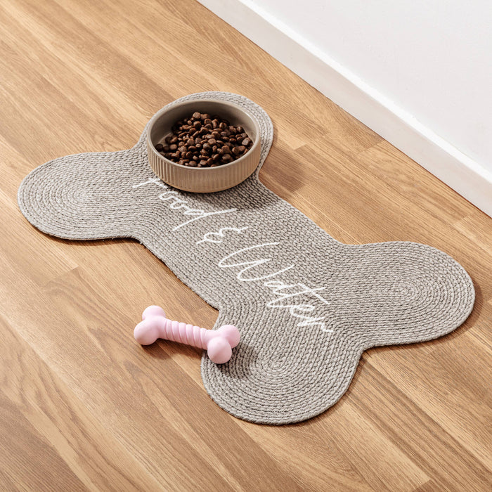 Benedict Pet Placemat - Gray