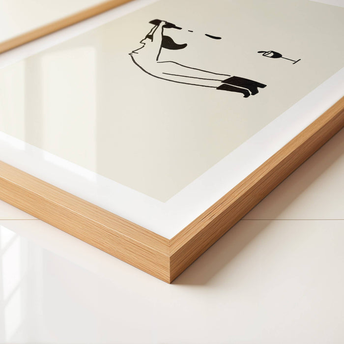 "Bottoms Up" Print- Small