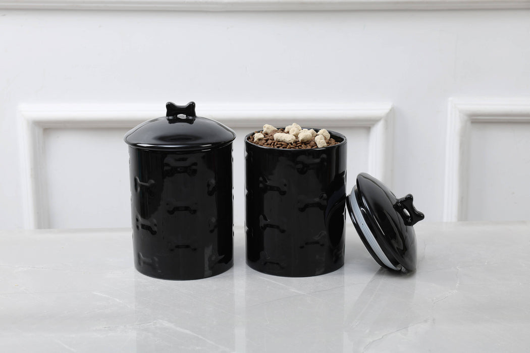 Manor Black Treat Jar