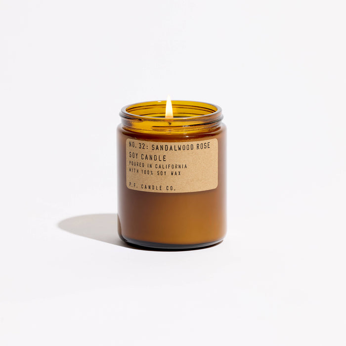 Sandalwood Rose Soy Candle