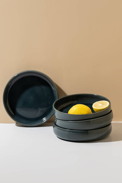 Handmade Stoneware Pasta/Salad Plate