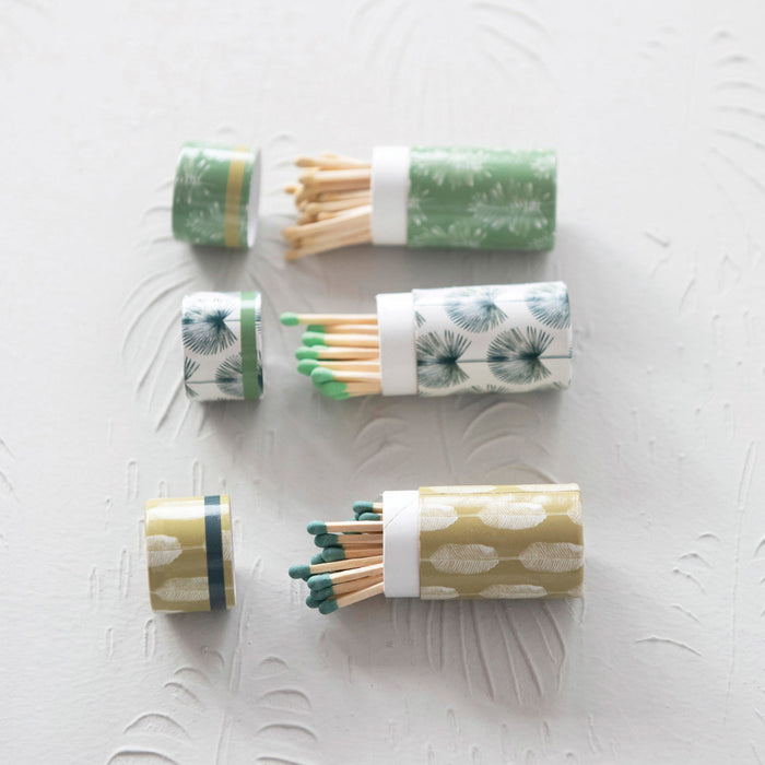 Safety Matches in Tube Matchbox