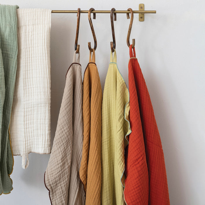 Woven Cotton Double Cloth Tea Towel