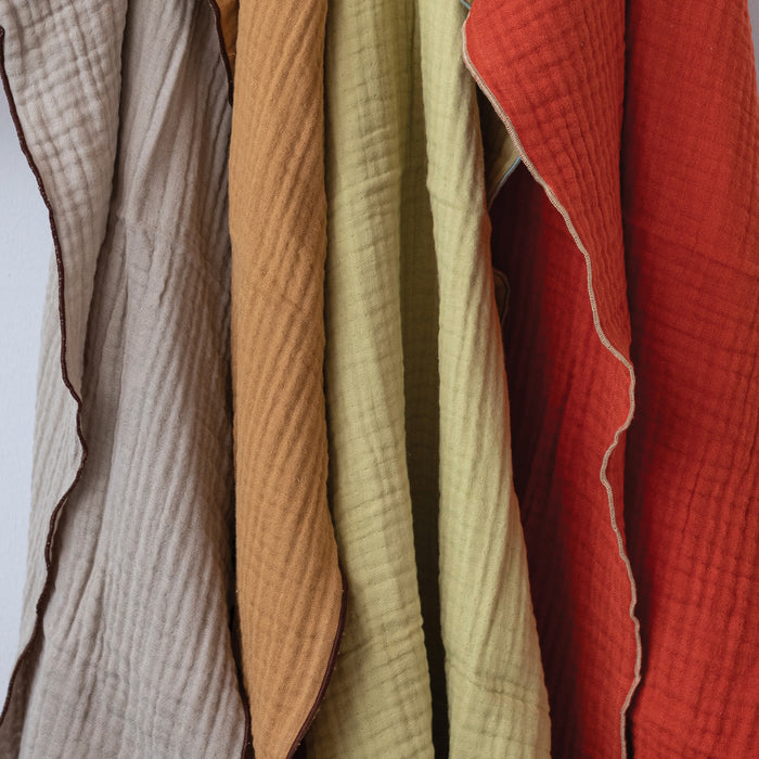 Woven Cotton Double Cloth Tea Towel