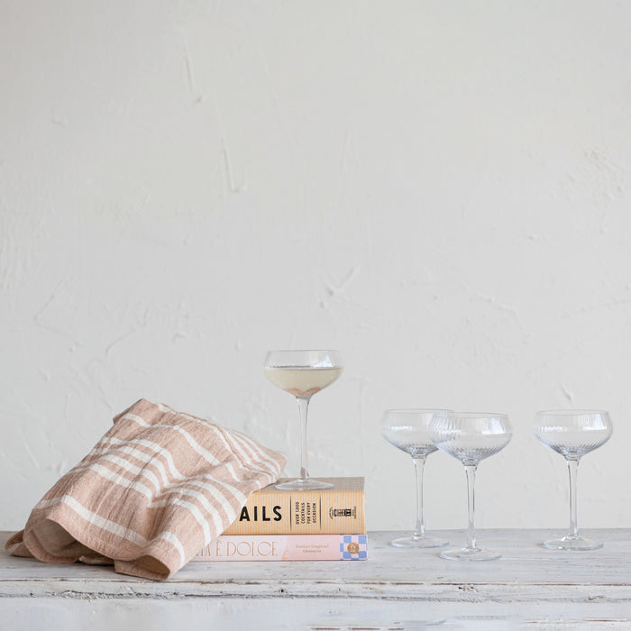 Stemmed Champagne Coupe Glass