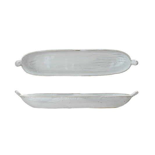Long Stoneware Dish