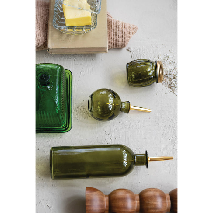 4 oz. Glass Bitters Bottle with Metal Stopper