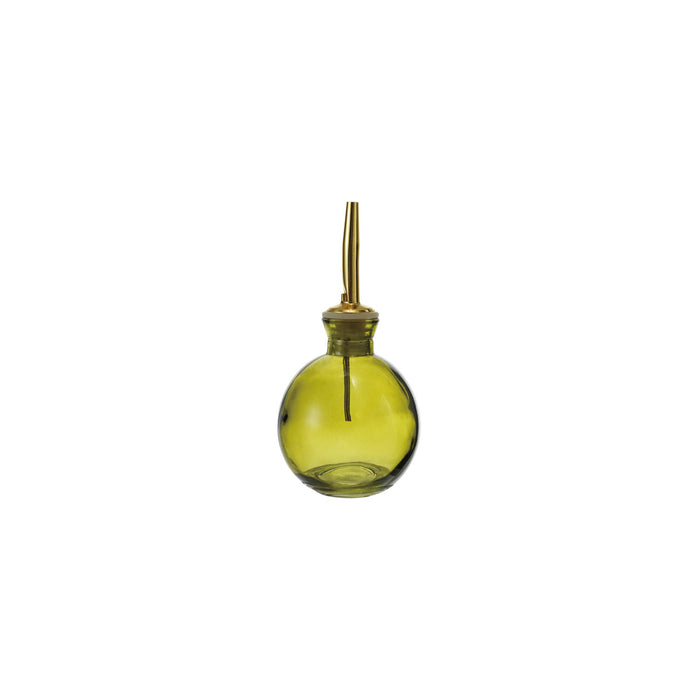 4 oz. Glass Bitters Bottle with Metal Stopper