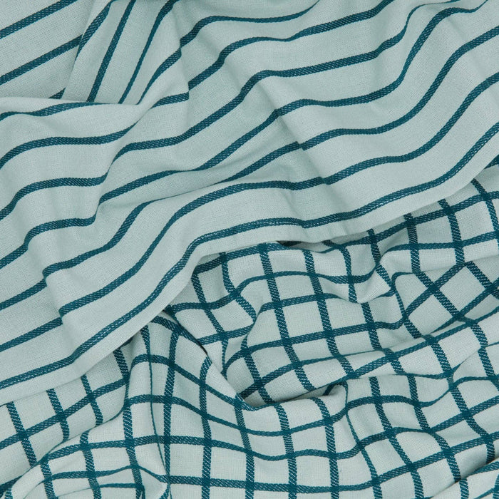 ESSENTIAL YARN DYED DISH TOWEL- Set of 2