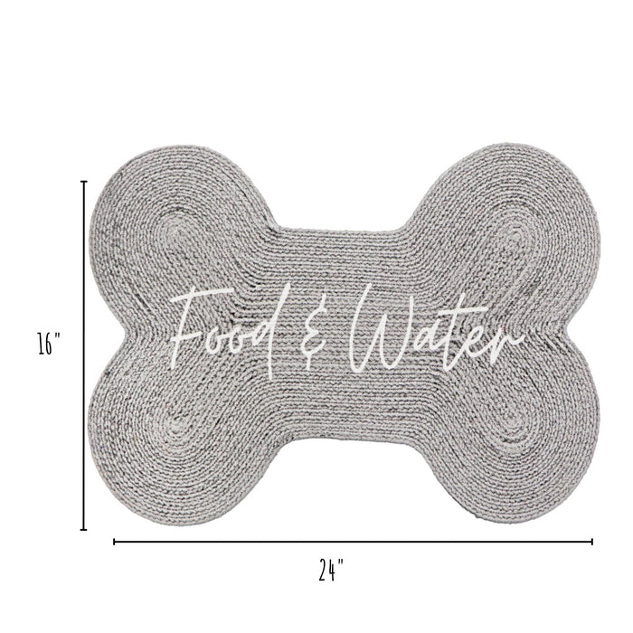 Benedict Pet Placemat - Gray
