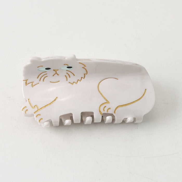 Cat Hair Claw Clip-Iridescent Dark Gray