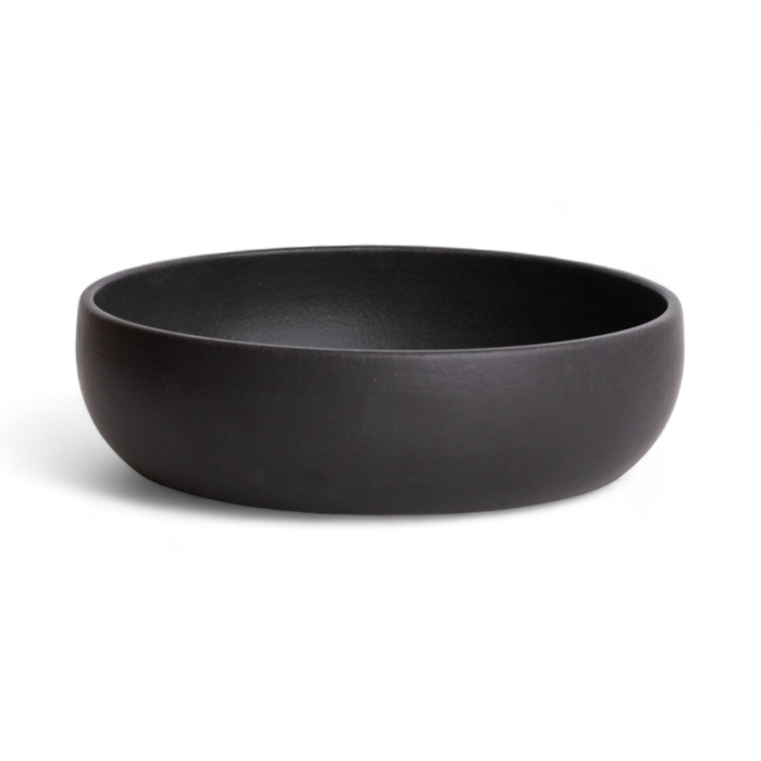 Stoneware Shallow Serving Bowl