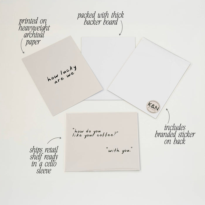 How Do You Like Your Coffee- 5x7