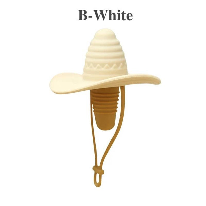 Cowboy Hat Wine Stopper: A Red