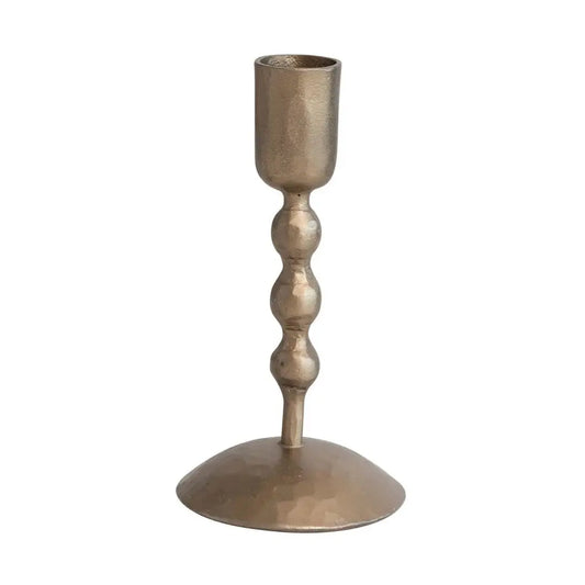 Antique Brass Taper Holder - 5.5"- 100% Iron