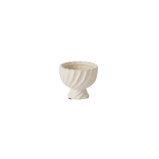 White Sway Compote