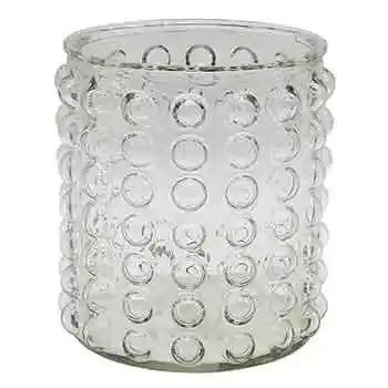 Hobnail Glass Cylinder