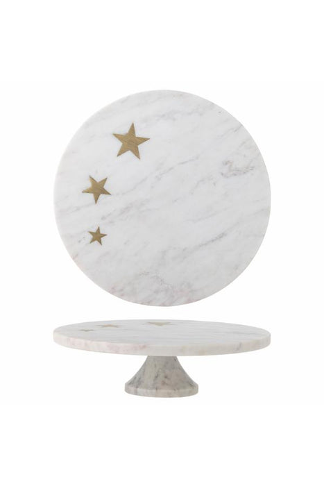 Marble Star Cake Pedestal