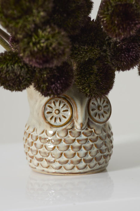 Great Grey Owl Pot